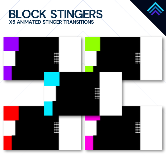 Block Animated Stinger Transition by DizzyDesigns
