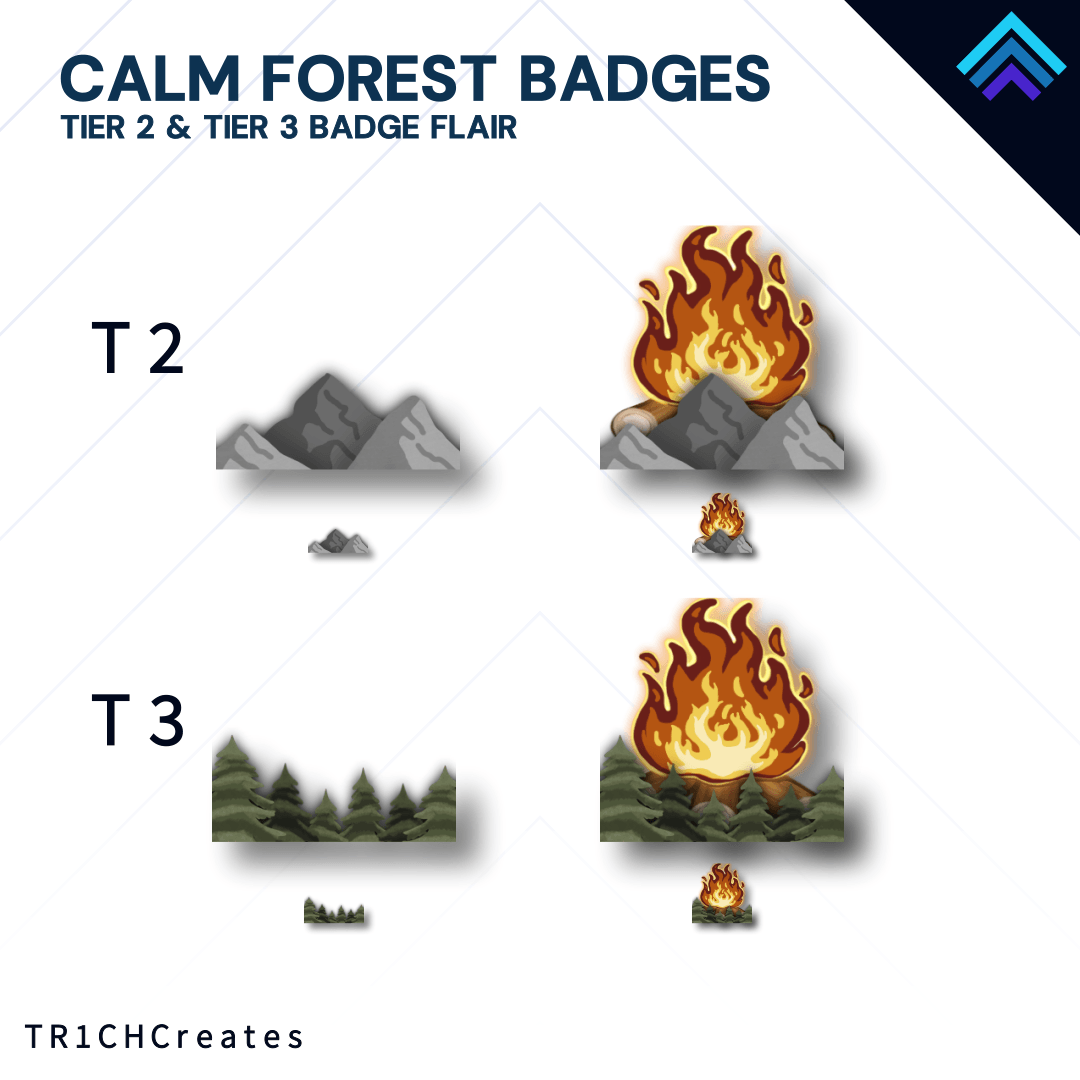 Calm Forest Overlay Pack by TR1CHcreates