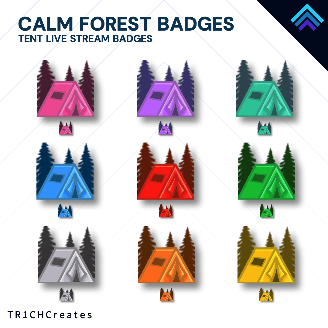 Calm Forest Overlay Pack by TR1CHcreates