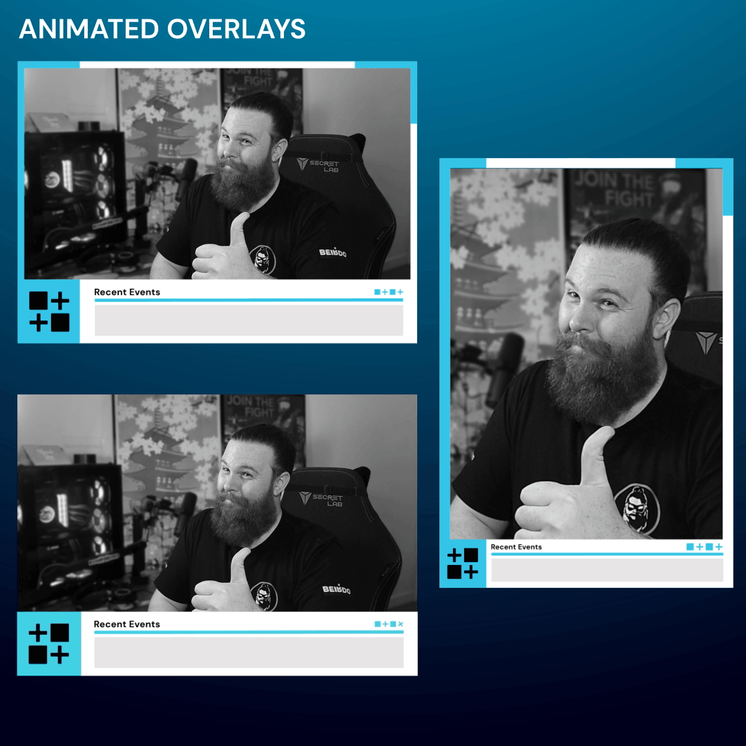 Leveled Up Overlay Pack by Dizzy Designs