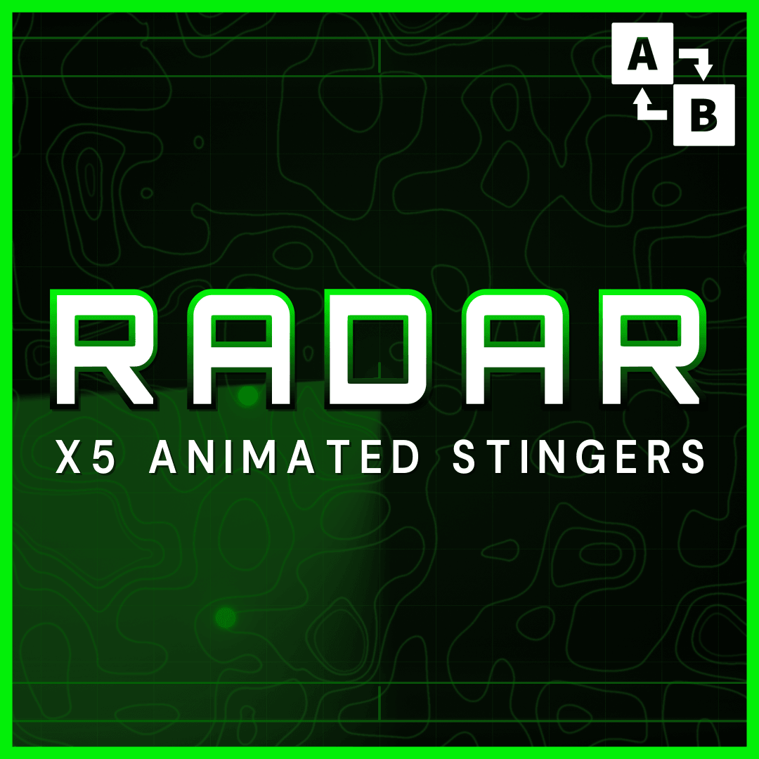 Radar Stinger Transitions by Dizzy Designs