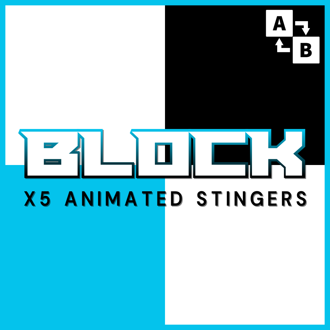 Block Animated Stinger Transition by DizzyDesigns
