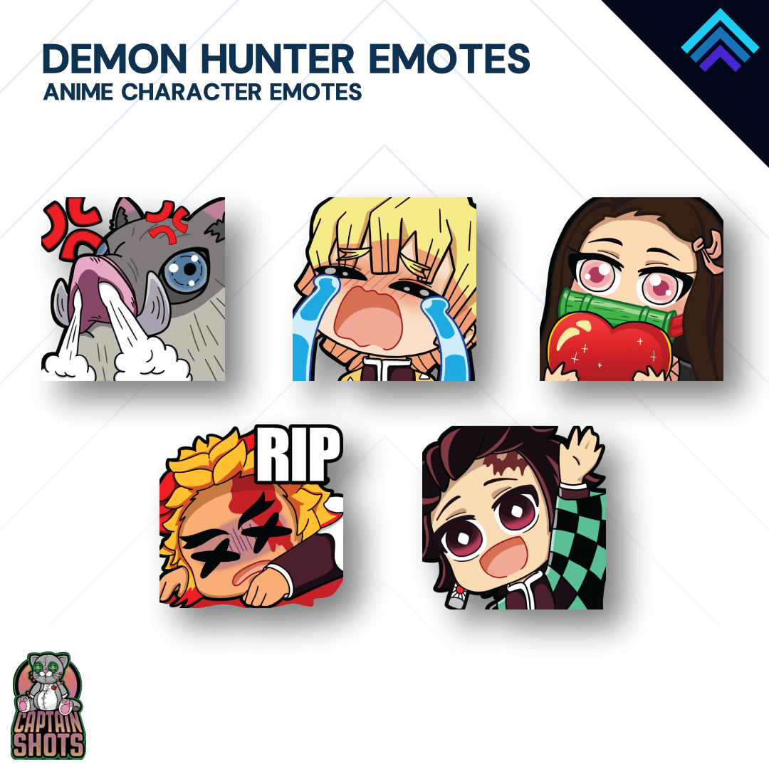 Hunter Anime Themed Emotes by Captain Shots