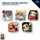 Hunter Anime Themed Emotes by Captain Shots