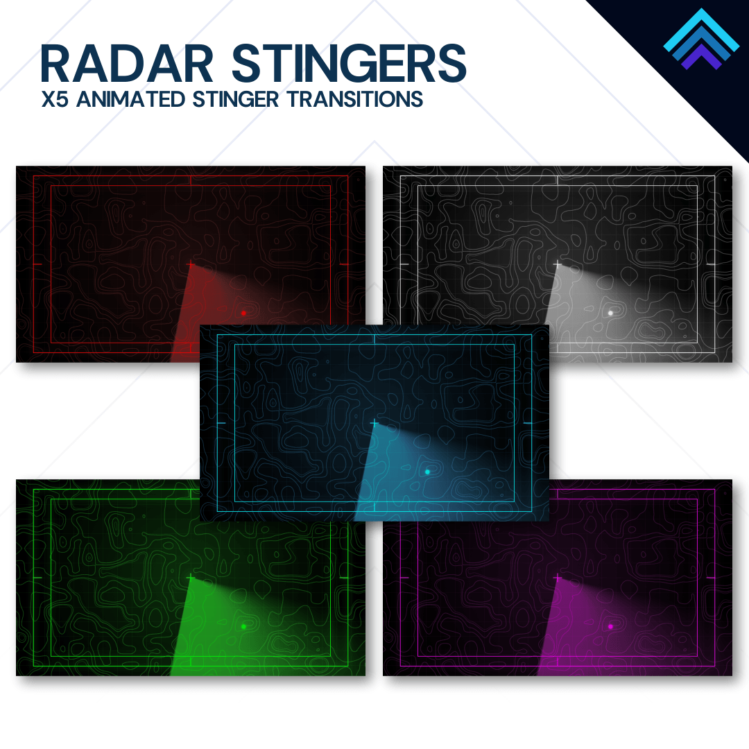 Radar Stinger Transitions by Dizzy Designs